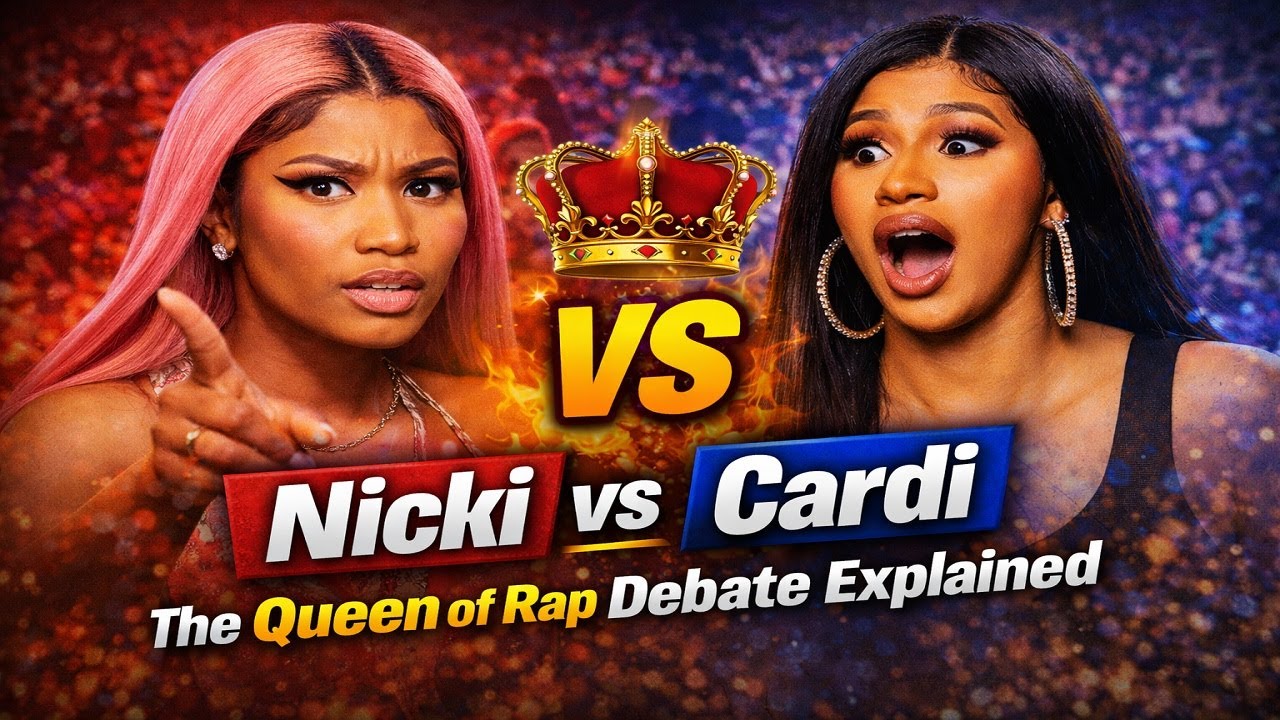 Nicki vs Cardi:The Queen of Rap Debate Explained