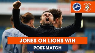 POST-MATCH | Nathan Jones on the 2-0 win at Millwall!