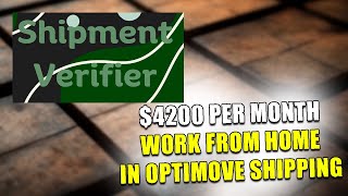 OptimoveShipping Com Shipment Verifier Work From Home - Is Optimove Legit Or Scam