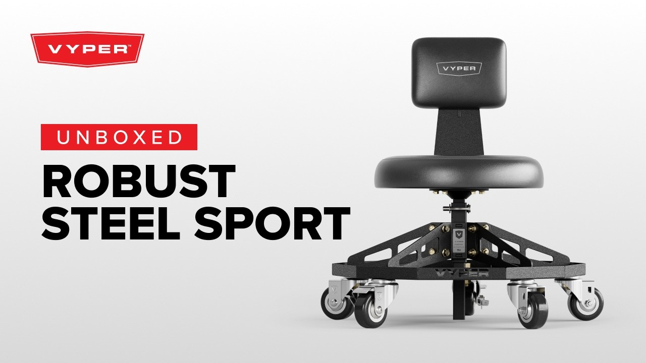 Robust Steel Sport | Affordable Vyper Shop Chair, 400 lb | Vyper
