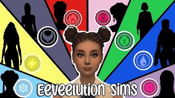 Making the Eeveelutions... As Sims! | The Sims 4