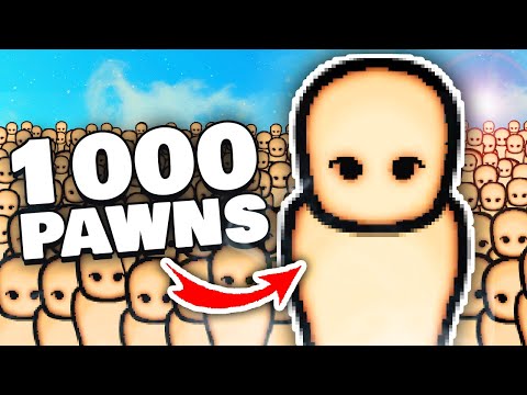 1000 COLONISTS vs. RIMWORLD #1