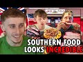Brit Reacting to Brits try Southern BBQ for the first time!