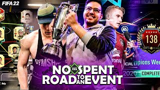 MY NEW FIFA 22 ROAD TO GLORY SERIES | *NO MONEY SPENT ROAD TO AN EVENT* | FIFA 22 ULTIMATE TEAM RTG