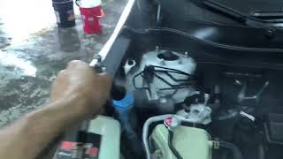 Cleaning an engine with a Tornador
