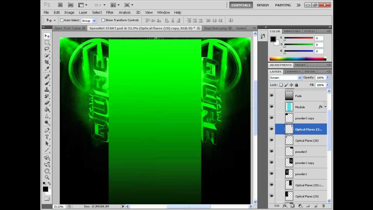 TeamQure BG - Speedart | By HauntGFX