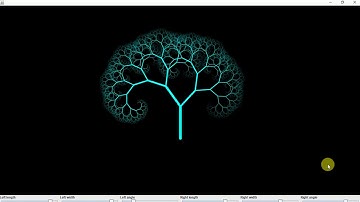 Configuring a fractal tree.