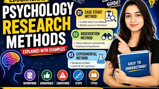 Educational Psychology Research Methods Explained | Case Study, Observation &amp; Experimental Method