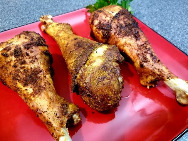 Air Fryer Turkey Legs (BBQ Disney Copycat Recipe) - Sip Bite Go