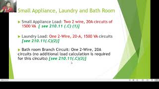 Electric Residential Load Calculation