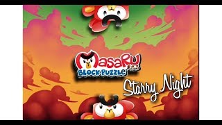 Masaru Block Puzzle まさる Gameplay - Starry Night screenshot 2
