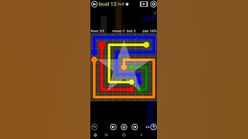 How To Solve Flow Free Extreme Pack Level 13 9x9 Hard Board Walk Through Solution Walkthrough