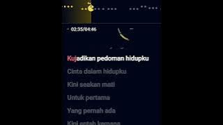 Di Ujung Malam Yang Sepi, Lirik Karaoke