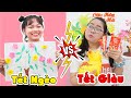 Thử Thách Mua Đồ Trang Trí Tết Giàu 500k Vs Tết Nghèo 5k