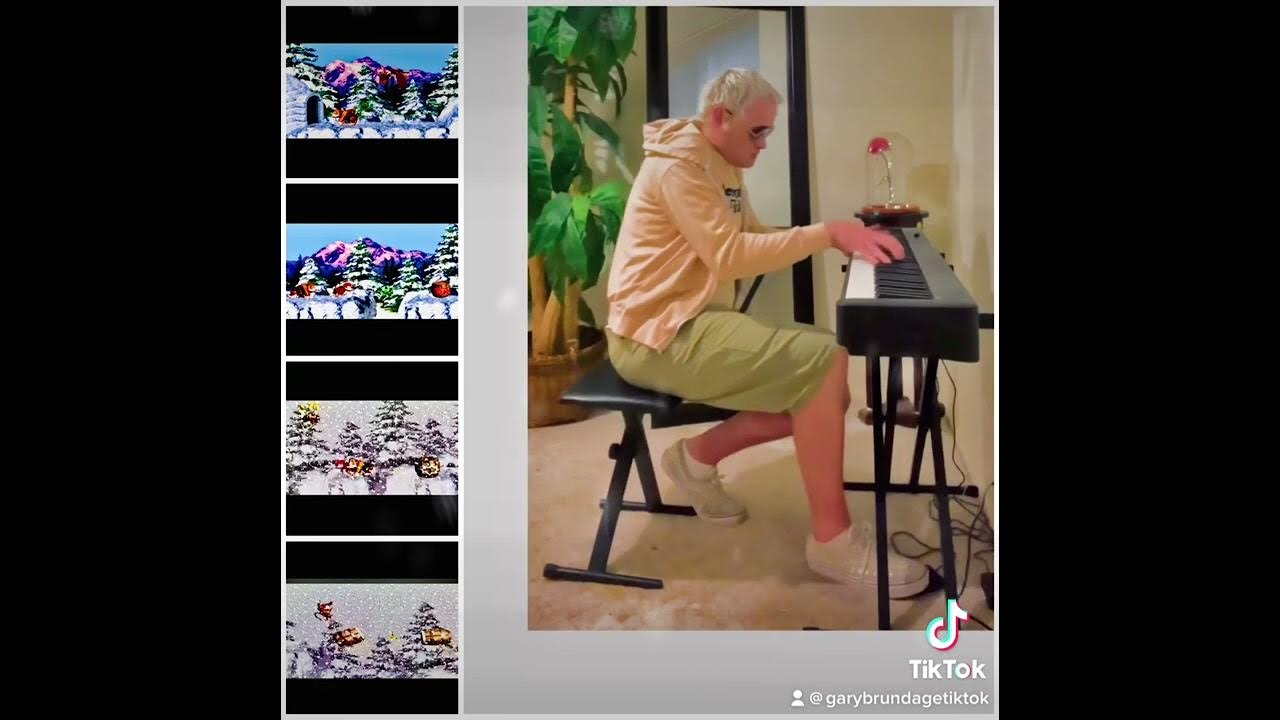 DONKEY KONG COUNTRY SNOW BARREL BLAST (PIANO) YouTube