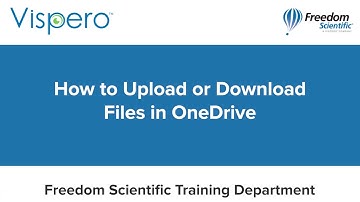 Upload or Download Files in Microsoft OneDrive with JAWS