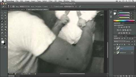 Using the Healing Brush Tool - Adobe Photoshop CS6 Tutorial