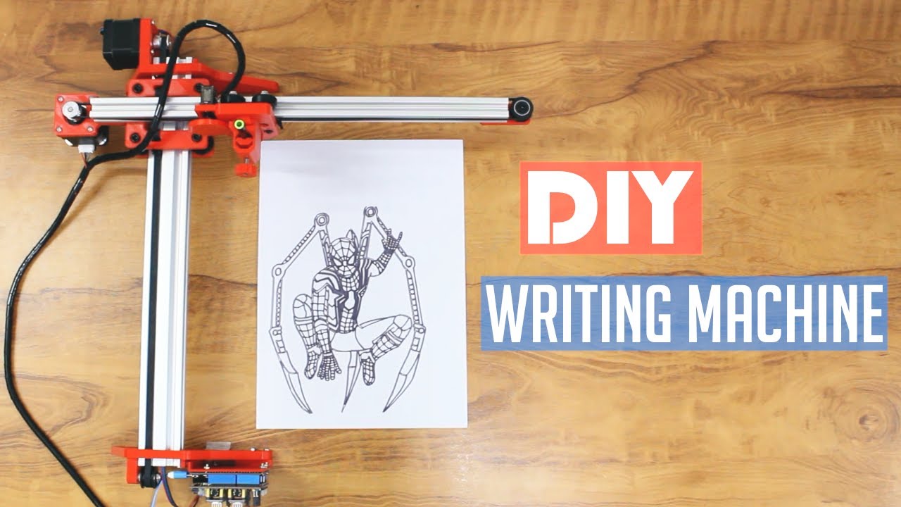 How to Make Homework Writing Machine at Home - V2 