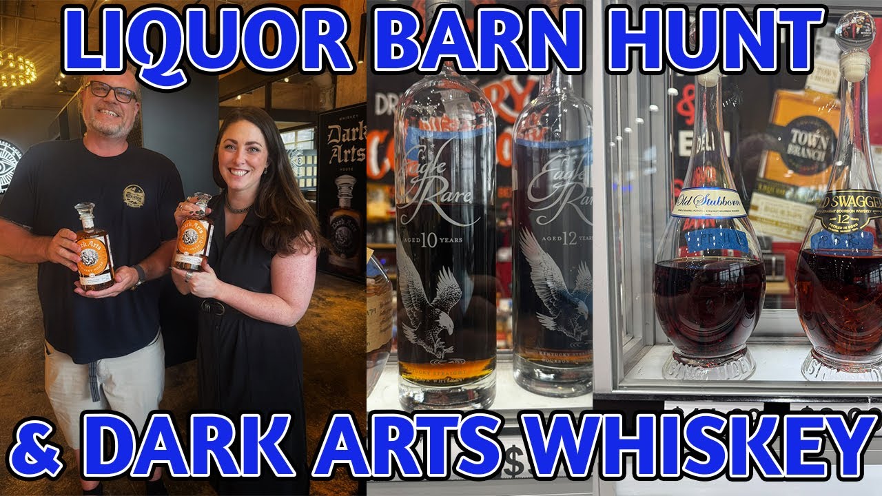Bourbon hunt Liquor Barn Lexington, Dart Arts visit and Sara from Its  Bourbon Night.