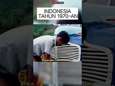 Harga bensin cuma Rp 25 perak per liter 😁😄, Indonesia jadul tahun 1970-an