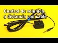 Control de volumen a distancia con cable