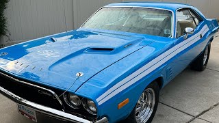 Mopar cold start (1972 dodge challenger 1st of 2024)