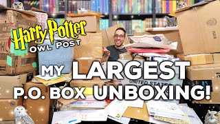 Harry Potter Owl Post | My LARGEST P.O. Box Unboxing EVER