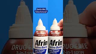 Relieve Everyday Congestion With Afrin Saline Burst