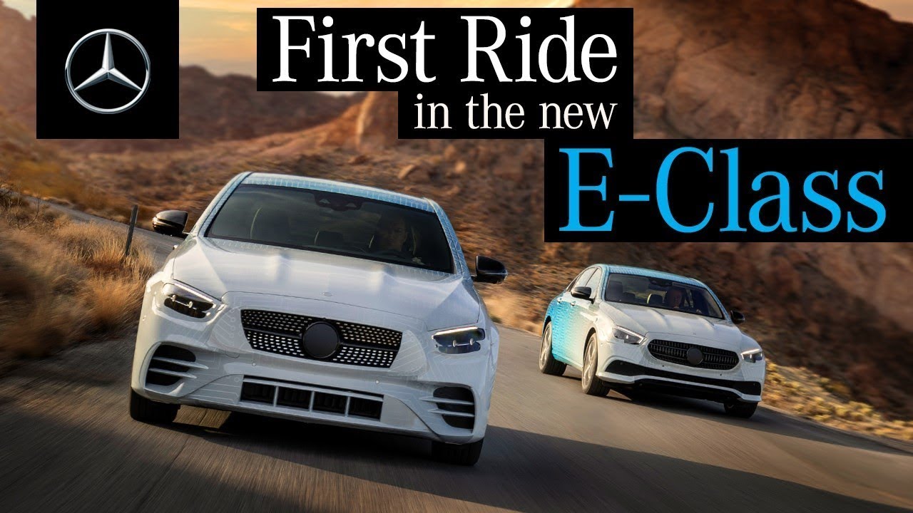 Mercedes Benz E Class Prototype First Test Drive Youtube