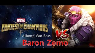 연합전쟁(Alliance War) VS 보스 제모 남작 Boss Zemo