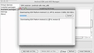 Android Application Development Tutorial 3 - Installing Android SDK and Set up Emulator
