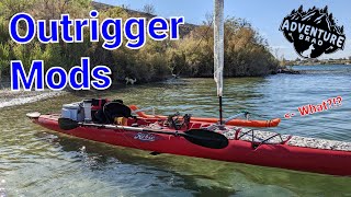 DIY Kayak Outrigger update and Mods