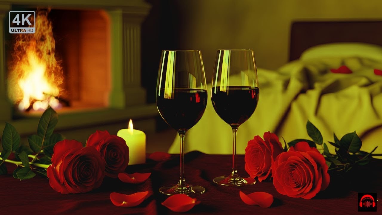 Инструментальный плейлист чувственной музыки | 3 часа музыки у камина и саксофона | Вечерняя музыка