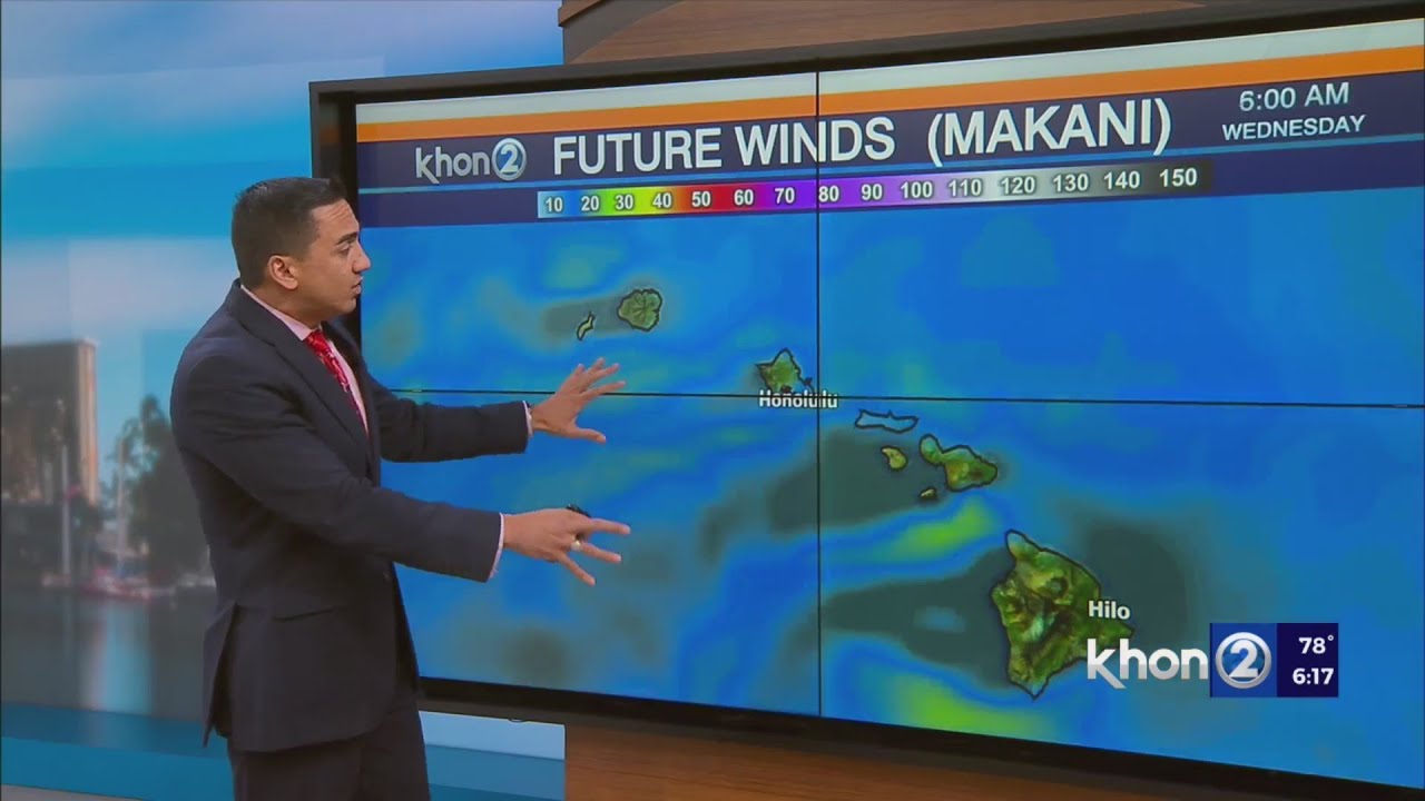 Trade winds continue to breezy through the islands - YouTube