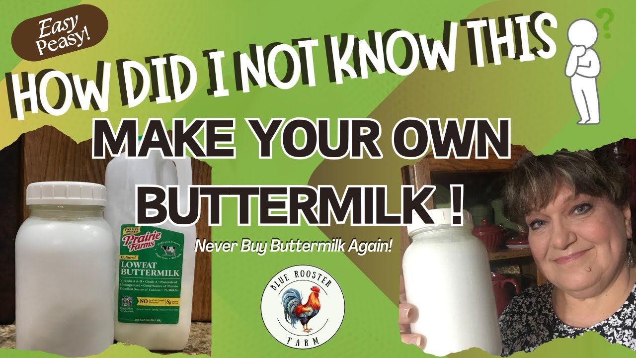 Make Your Own Buttermilk How Did I Not Know This So Simple YouTube Make your own buttermilk how did i not know this so simple youtube
