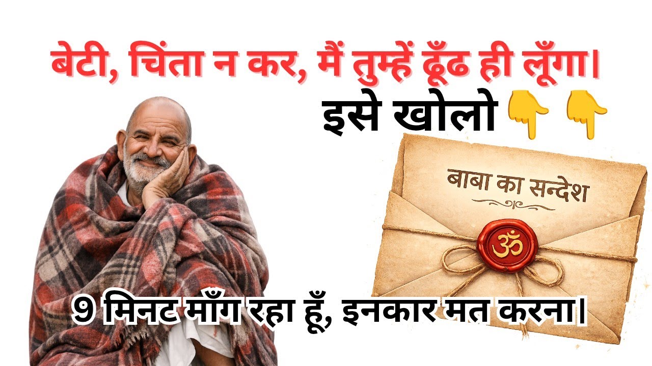 बेटी, तुम्हारे मन के नकारात्मक विचार तुम्हें बाबा का संदेश सुनने से रोक रहे हैं |Sandesh 01 February