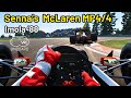 [VR Onboard] Senna's McLaren MP4/4 | Imola '88 | 15L Race | Classic F1