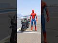 GTA 5 :স্পাইডারম্যানের সুপার বাইক রেসিং #spiderman #ironman #superman