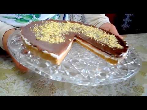 مع-ابنتى-صفاء---تشيز-كيك-بالشوكولاتة-مثلجة---frozen-fromage-au-chocolat---cheesecake