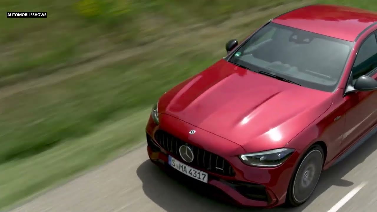 2023 Mercedes-AMG C43 4Matic | Sound, Driving (Hyacinth Red Metallic)