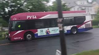 PVTA 2023 New Flyer Xcelsior XD35 #1735 on route B17. 