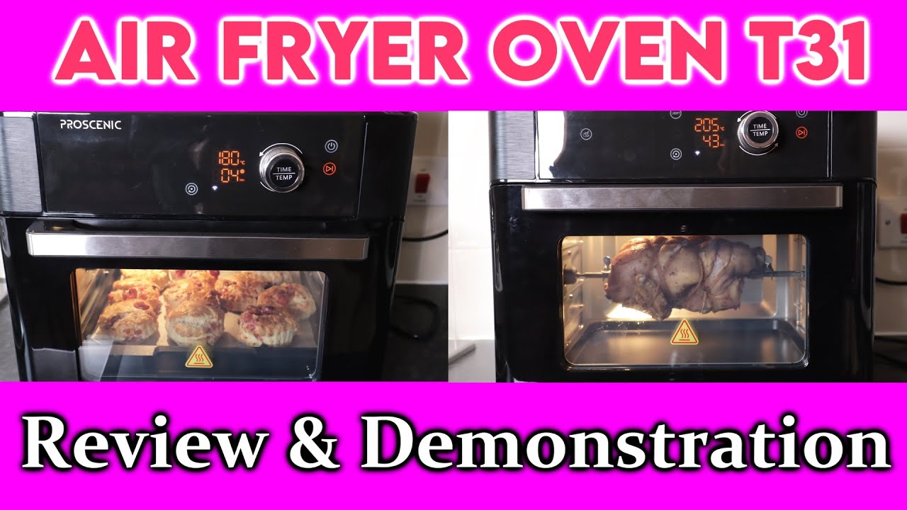 video Proscenic T31 Air Fryer Oven