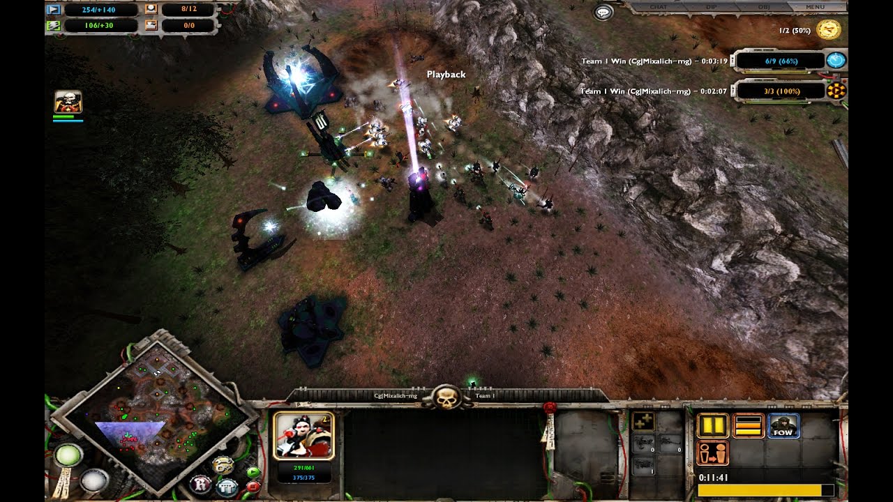 WH40K: DoW - Soulstorm [online] | (SMvE) Mixalich vs.  USSRxAZ on Outer Reaches