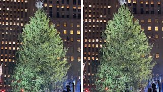 Rockefeller Center Christmas Tree Fail #shorts