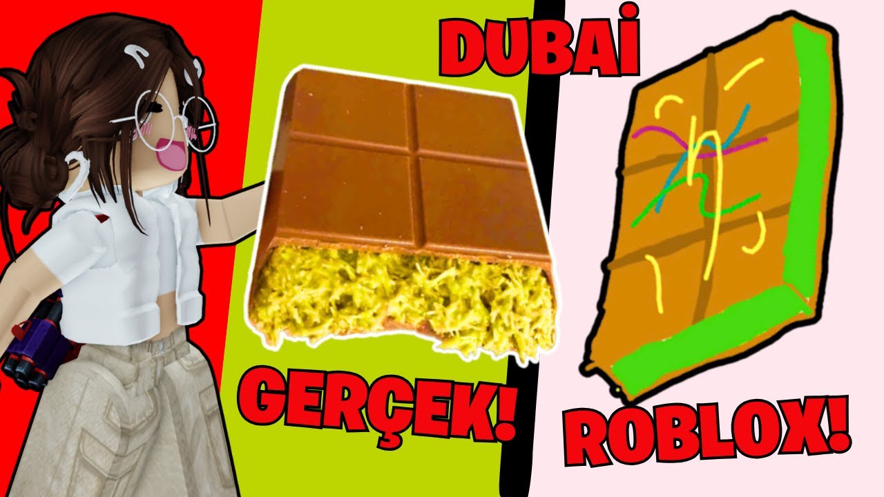 EN GÜZEL DUBAİ ÇİKOLATASI ÇİZEN KAZANIR😊AYŞEM ECE ARI💥ARIGİLLER🐝ROBLOX SPEED DRAW