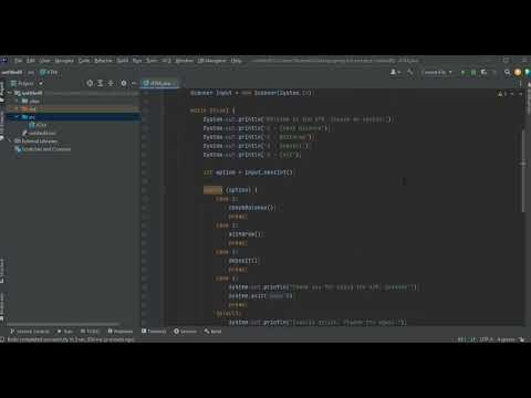 ATM Java Program