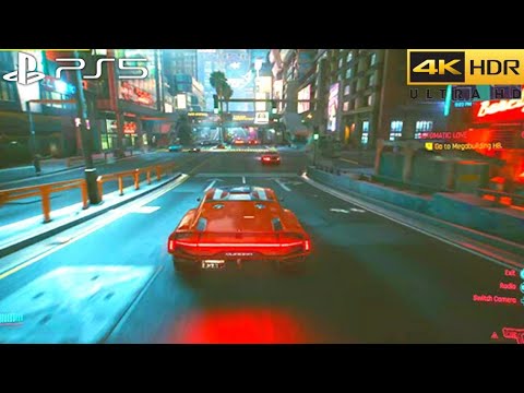 Cyberpunk 2077 (PS5) 4K 60FPS HDR Gameplay - (PS5 Version)