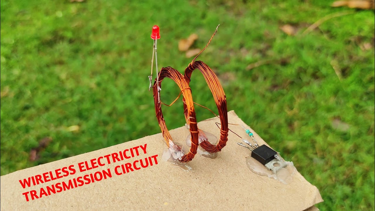 How to make wireless power transmission - YouTube