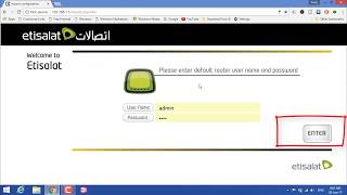 how to change  Etisalat  Wifi password , URDU, HINDI