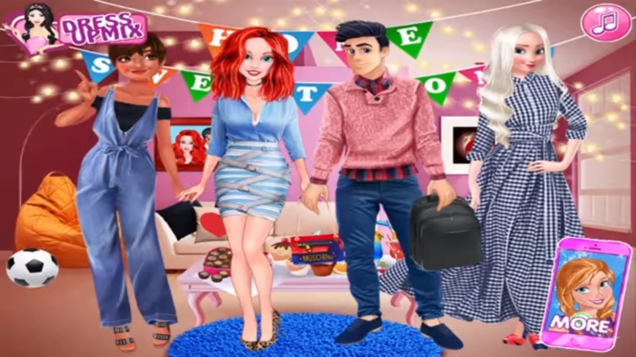 Dress up Games For Girls Princess Housewarming Party YouTube